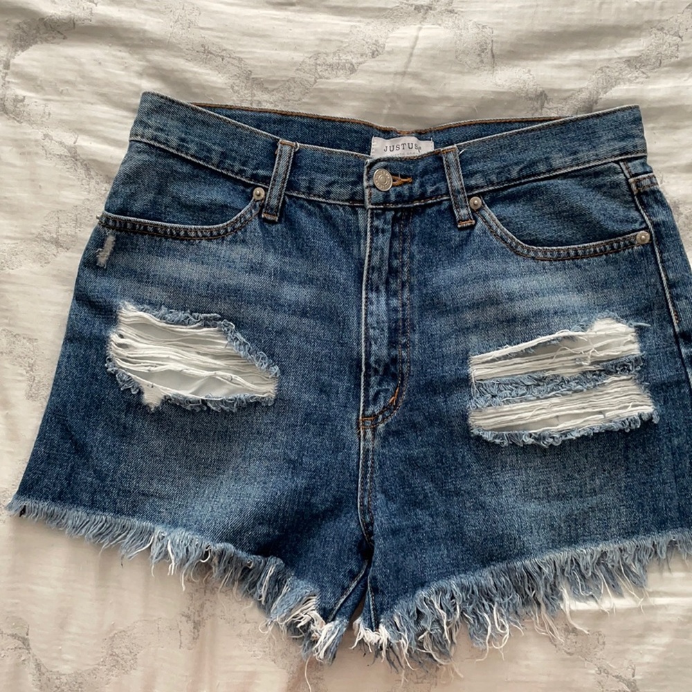 Just USA cutoff Jean shorts